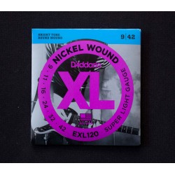 D'ADDARIO EXL120 Super Light - 009/042