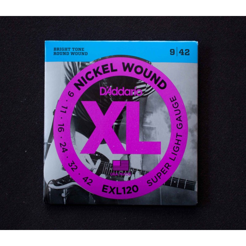 D'ADDARIO EXL120 Super Light - 009/042