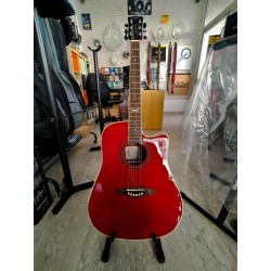 EKO Guitars NXT D100ce See Through Red