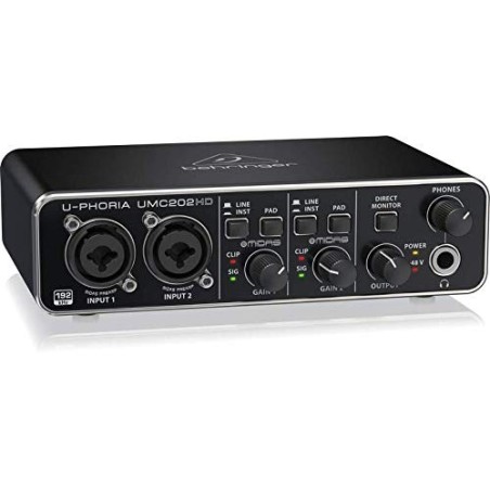 BEHRINGER UMC202HD Interfaccia Audio