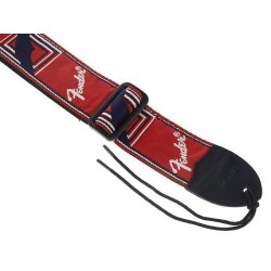 FENDER Strap Monogrammed Red/White/Blue