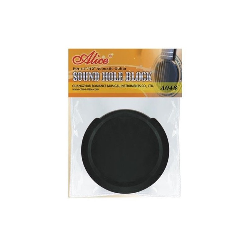 Tappo anti-feedback ALICE per chitarra acustica