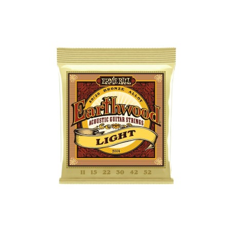 ERNIE BALL 2004 Earthwood 80/20 Bronze Light 11-52