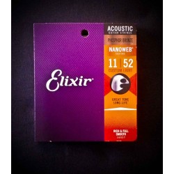 ELIXIR Acoustic Phosphor Bronze Nanoweb 11/52