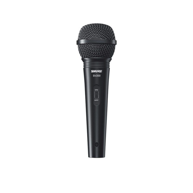 Microfono SHURE SV200 dinamico cardiode on/off