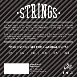 Corde Chitarra Classica EKO 28-43 Medium Tension