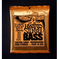 Ernie Ball 2833 Nickel Wound Hybrid Slinky 45-105