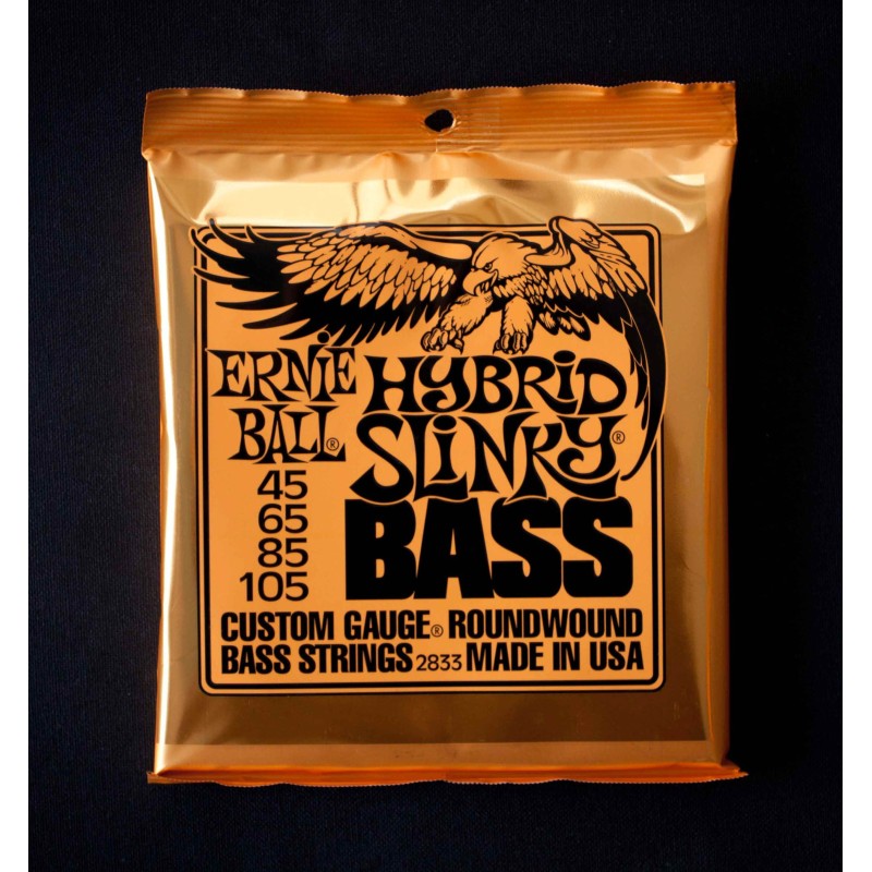 Ernie Ball 2833 Nickel Wound Hybrid Slinky 45-105
