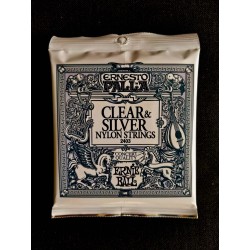 ERNIE BALL 2403 Ernesto Palla Clear & Silver
